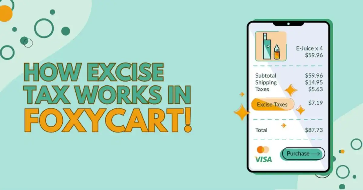 How excise tax works in foxycart?