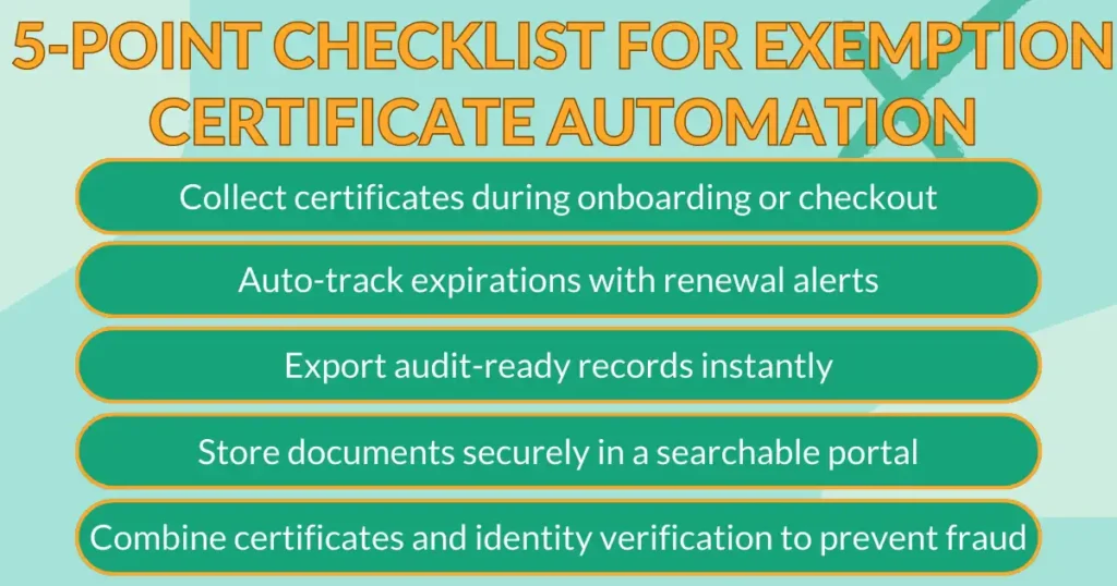 5-Point-Checklist-for-Exemption-Certificate-Automation