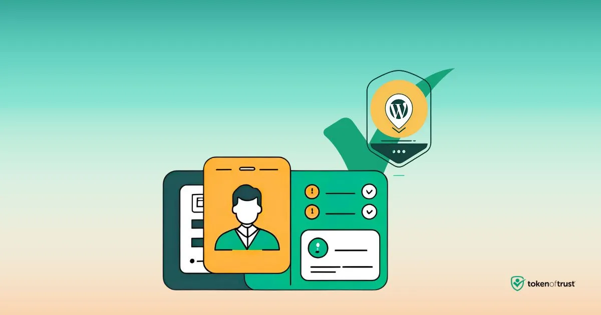 WordPress identity verification plugin illustration